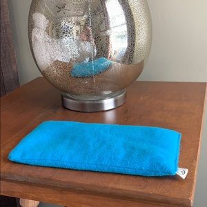 ❌ SOLD ❌ Teal/turquoise flax seed eye pillow